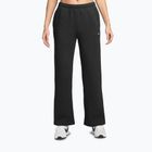 Pantaloni da donna Nike Studio Fleece total black/sail