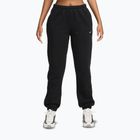 Pantaloni da donna Nike Studio Fleece total black/sail
