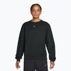Felpa donna Nike Studio Fleece total black/sail