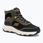 Scarpe da uomo SKECHERS Hillcrest 2.0 Woodrock Peak oliva/nero