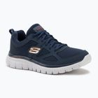 SKECHERS Burns Agoura, scarpe da uomo blu/arancione