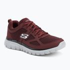 SKECHERS Burns Agoura scarpe da uomo bordeaux
