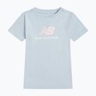 Maglietta per bambini New Balance Jersey Stacked Logo Tee oxford blue