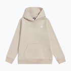 Felpa per bambini New Balance Brush Back Small Logo Hoodie timberwolf