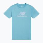 Maglietta per bambini New Balance Jersey Stacked Logo Tee taffy blue