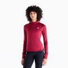 Longsleeve da running donna New Balance Athletics Heat Grid 1/2 Zip podium red