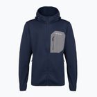 Felpa da trekking da uomo Columbia Tall Heights Hdd Grid Fleece Full Zip collegiate navy/city grey