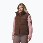 Gilet da donna Columbia Amaze Puff tobacco