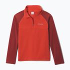Pile felpato bambino Columbia Glacial Half Zip super sonic/red oxide