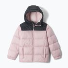 Giacca imbottita per bambini Columbia Puffect Hooded Mineral Pink/Black