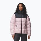 Giacca imbottita da donna Columbia Puffect III Full Zip mineral pink/black