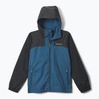 Giacca impermeabile per bambini Columbia Rainy Trails III Fleece Lined phoenix blue/black