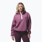 Pile donna Columbia Helvetia II Cropped Half Snap Fleece antique mauve/mineral pink