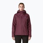 Giacca impermeabile da donna Patagonia Insulated Boulder Fork Rain berry fig