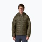 Giacca imbottita da uomo Patagonia Hi-Loft Nano Puff Hoody basin green