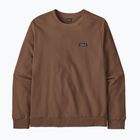 Felpa da uomo Patagonia Daily Crew berm brown