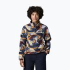 Pile donna Patagonia Lightweight Synchilla Snap-T Pullover smudge: smolder blue