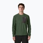 Felpa da uomo Patagonia R1 Air Crew treeline green
