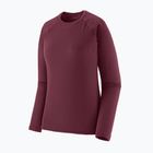 Felpa termica donna Patagonia Capilene Termal Weight Crew berry fig