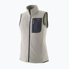 Gilet da donna Patagonia R1 Air birch white