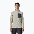Pile donna Patagonia R1 Air Full-Zip Hoody birch white