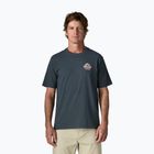 T-shirt da uomo Patagonia Great Waves Responsibili-Tee summit blue