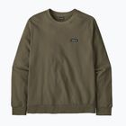 Felpa da uomo Patagonia Daily Crew basin green