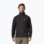 Felpa da trekking uomo Patagonia R2 TechFace black