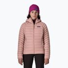 Piumino donna Patagonia Down Sweater Hoody moonrise taupe
