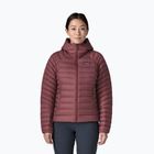 Piumino donna Patagonia Down Sweater Hoody dark ruby