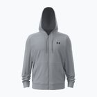 Felpa da uomo Under Armour Flex Fleece Full Zip mod gray/black