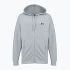 Felpa da uomo Under Armour Flex Fleece Full Zip mod gray/black