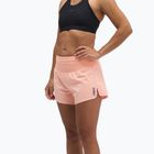 Pantaloncini da corsa da donna HOKA Glide Short 3.5" Brief sunstone