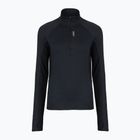 Felpa da corsa donna HOKA Skyform Half Zip black heather