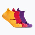Calze HOKA No-Show Run Sock 3-pack egg yolk/cerise/virtual violet
