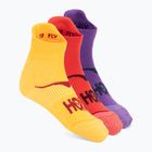 Calze HOKA No-Show Run Sock 3-pack egg yolk/cerise/virtual violet