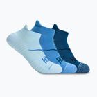 Calze HOKA No-Show Run Sock 3-pack hazy blue/soft cobalt