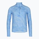 Felpa da corsa uomo HOKA Skyform Half Zip CLF PRT mineral blue