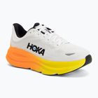 Scarpe da corsa uomo HOKA Bondi 9 Wide white/neon tangerine