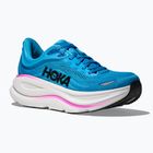 Scarpe da corsa da donna HOKA Bondi 9 blu cielo/fucsia neon
