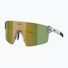 Occhiali da sole Bliz P004 transparent white/brown green multi