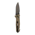 TB Outdoor CAC Serration Manche Toxifie PA6 GF coltello da trekking kaki