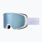 Maschera da sci Cairn Glide Pure mat white sky