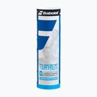Volano Babolat Tournament fast 6 pezzi bianchi per badminton.