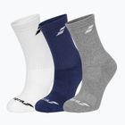 Calzini Babolat 3 paia white/estate blue/grey