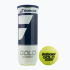 Palline da tennis Babolat Gold Academy 3 pezzi.