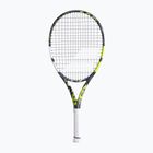 Racchetta da tennis Babolat Pure Aero Junior 25 grigio/giallo/bianco per bambini