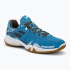 Scarpe da badminton Babolat Shadow Spirit blu/nero da uomo