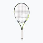 Racchetta da tennis per bambini Babolat Aero Junior 26 grigio/giallo/bianco