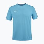 Maglietta Babolat Play Crew Neck Jr da bambino blu ciano